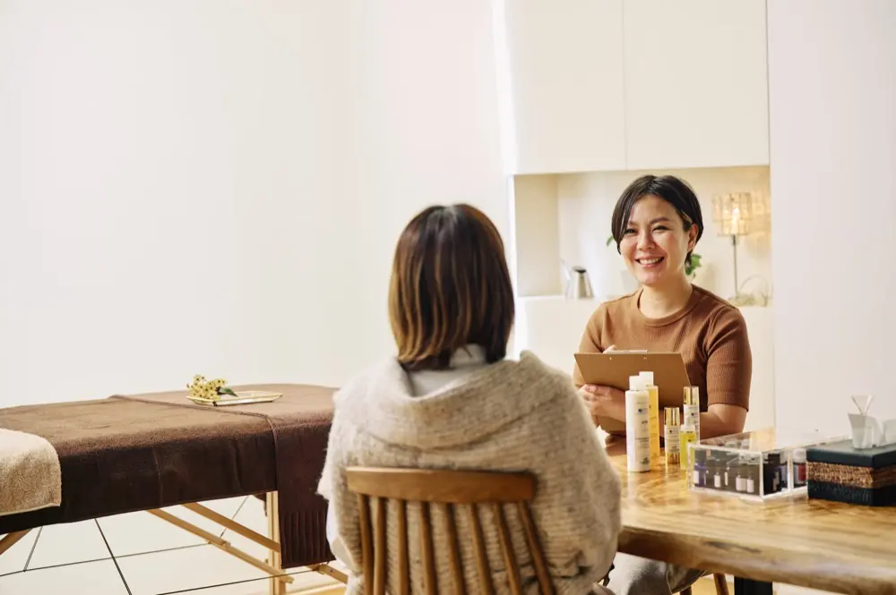 カウンセリングの様子